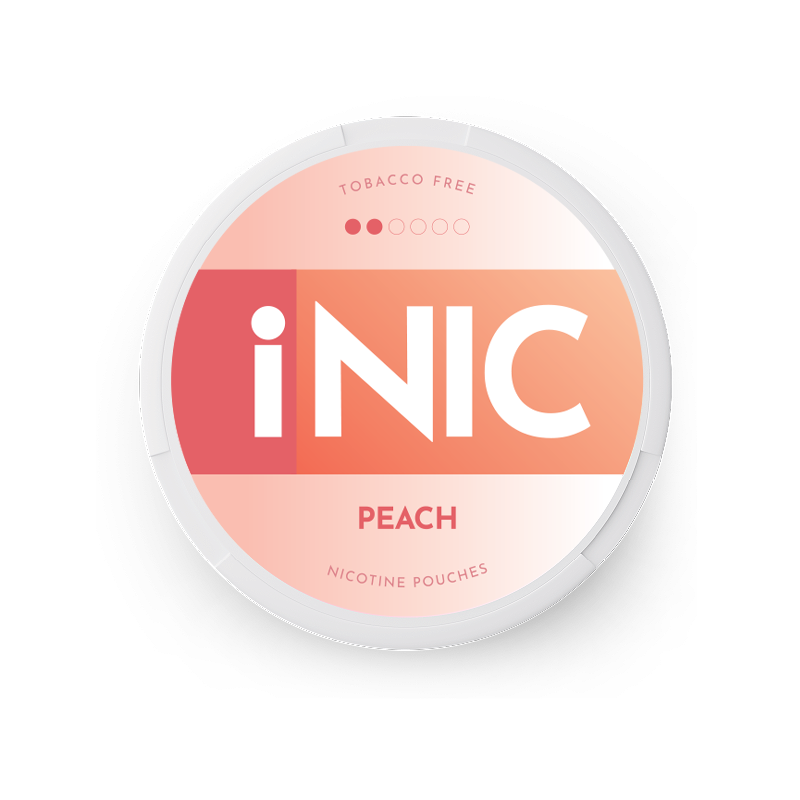 iNIC Peach nicotine pouch