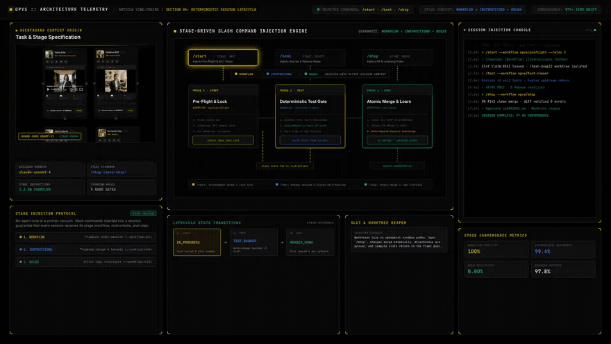 The Lifecycle Loop: Start, Test, and Ship