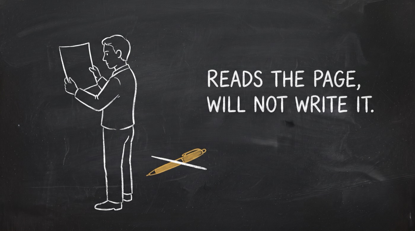 Get a Conversion Optimization Specialist that will not write your fix