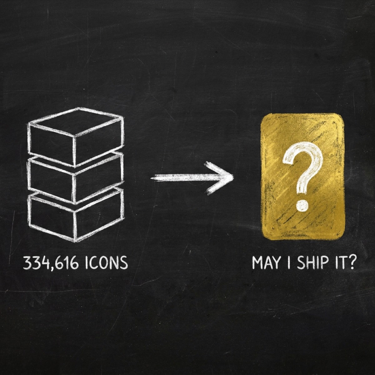 An icon set is not an icon system. Your agent now knows.