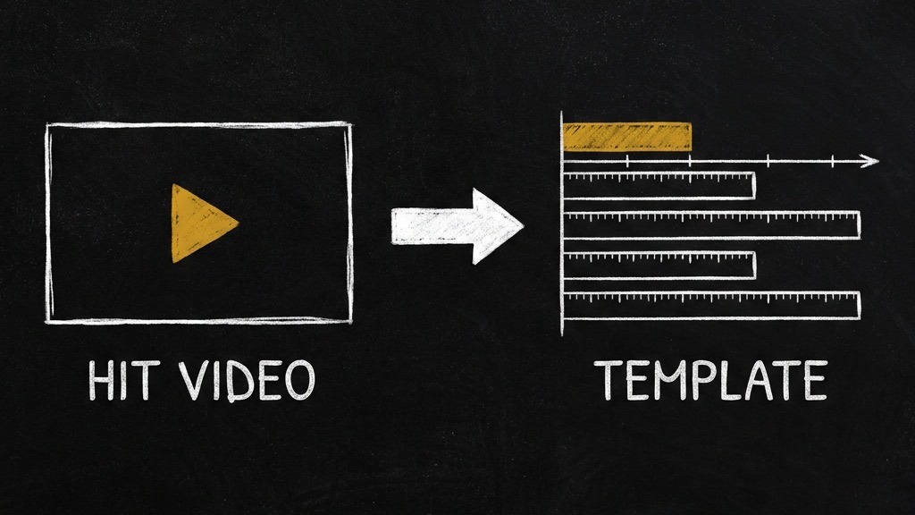 Stop guessing video structure. Your agent measures it from a proven hit