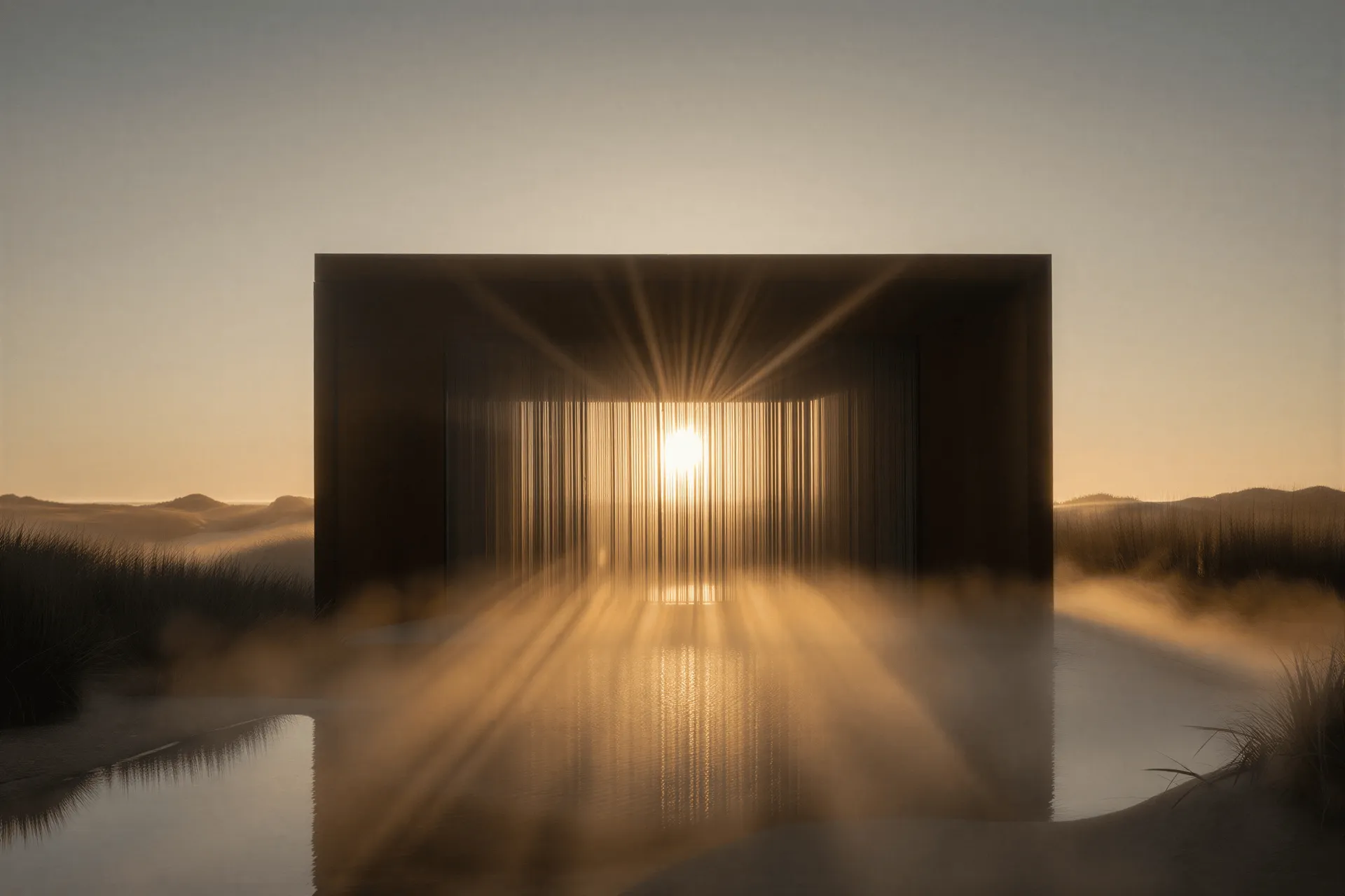 Architecture at sunrise