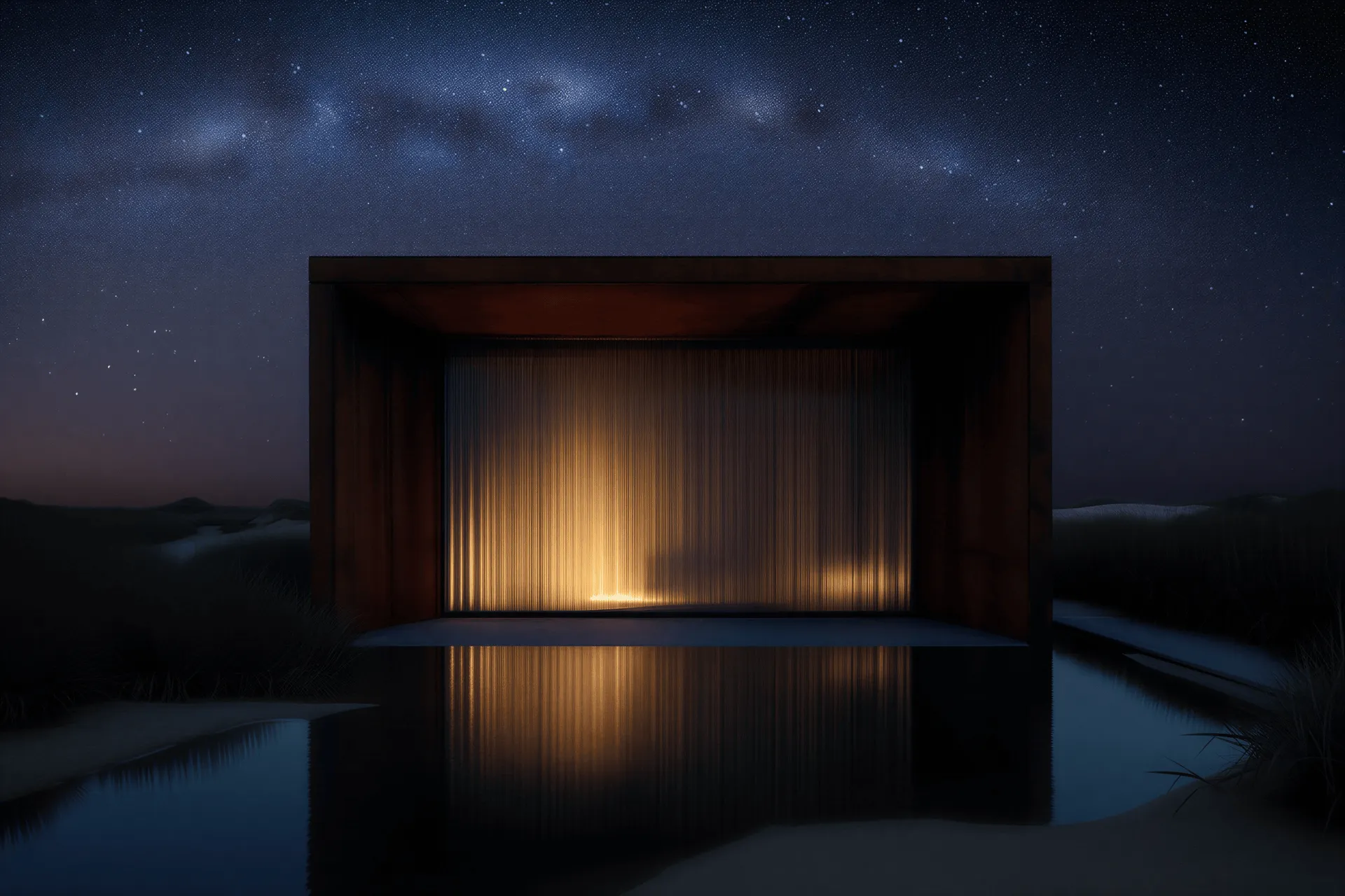 Architecture at night