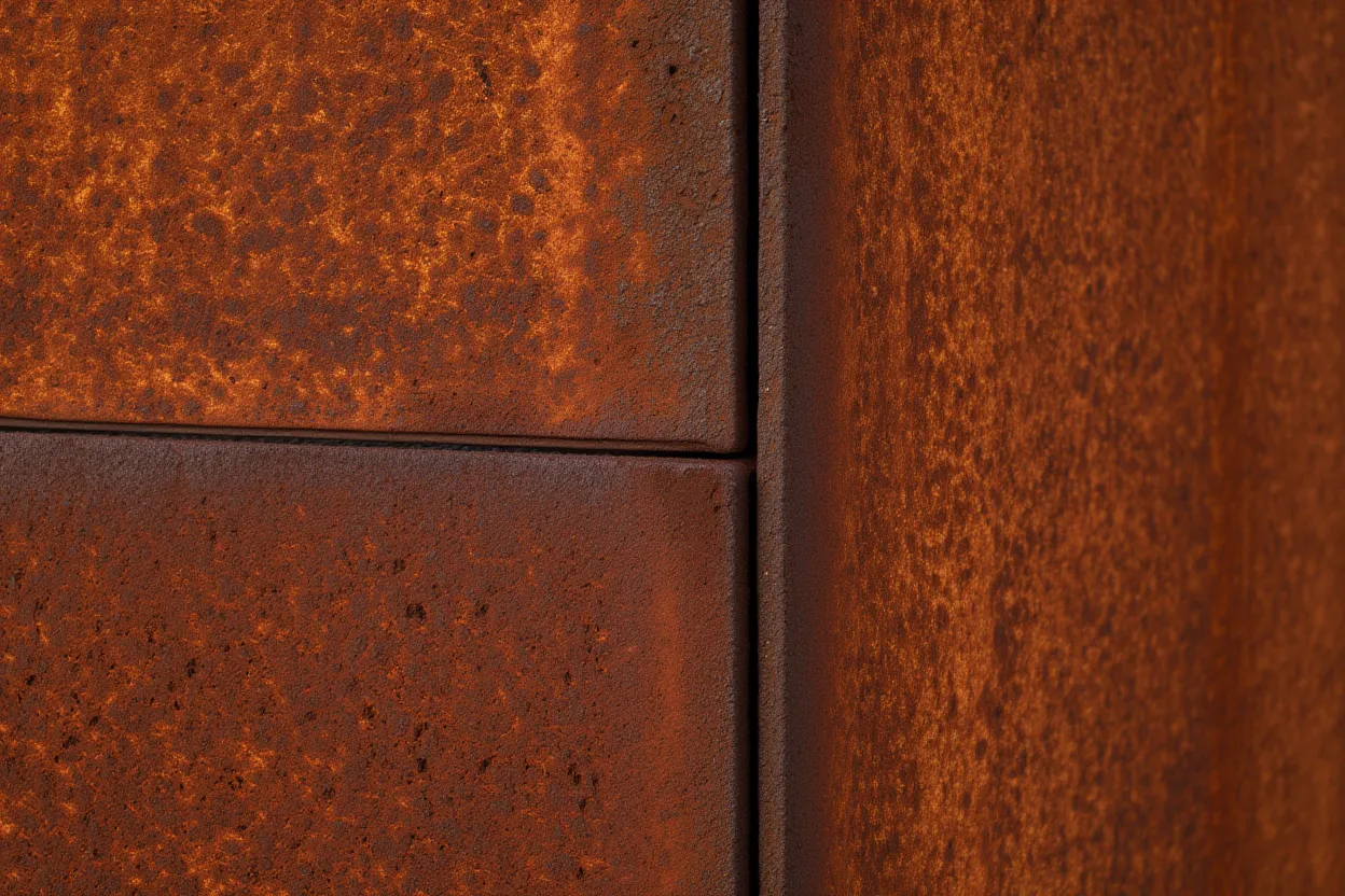 Rusted metal texture